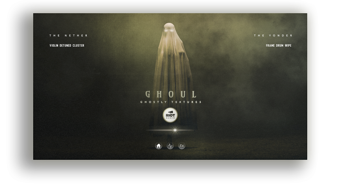 GHOUL _ Ghostly Textures _ Home Screen